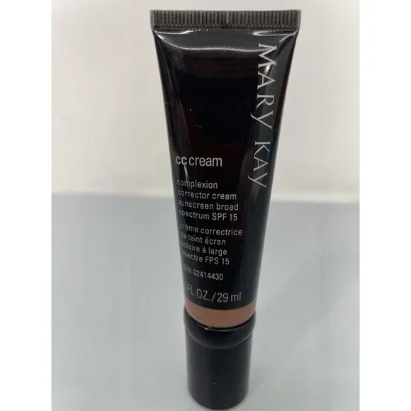 Mary Kay CC Cream Sunscreen Broad Spectrum SPF 15 Very Deep 1oz. New - Picture 1 of 2